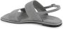 Calvin Klein Grijze TweeBand Eco-Vriendelijke Sandalen - Thumbnail 2