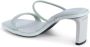 Calvin Klein Groene Leren Sandalen met Hak - Thumbnail 2