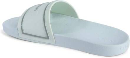 Calvin Klein Groene Slide Sandaal Comfort Stijl
