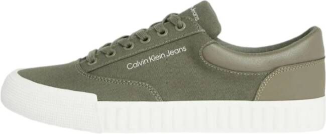 Calvin Klein Groene Vulc Low Sneakers Green Heren