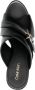 Calvin Klein Stijlvolle Leren Hakken Muiltjes Black Dames - Thumbnail 6