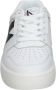 Calvin Klein Witte polyester sneakers met veters contrastdetails print logo White Heren - Thumbnail 14