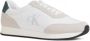 Calvin Klein Iconische Retro Runner Schoenen Collectie White Heren - Thumbnail 4