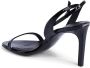 Calvin Klein Italiaanse Leren Sandaal Zwart Model - Thumbnail 2