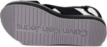 Calvin Klein Jeans 6cm Hak Polyethyleen Dames Sandalen Collectie Black Dames