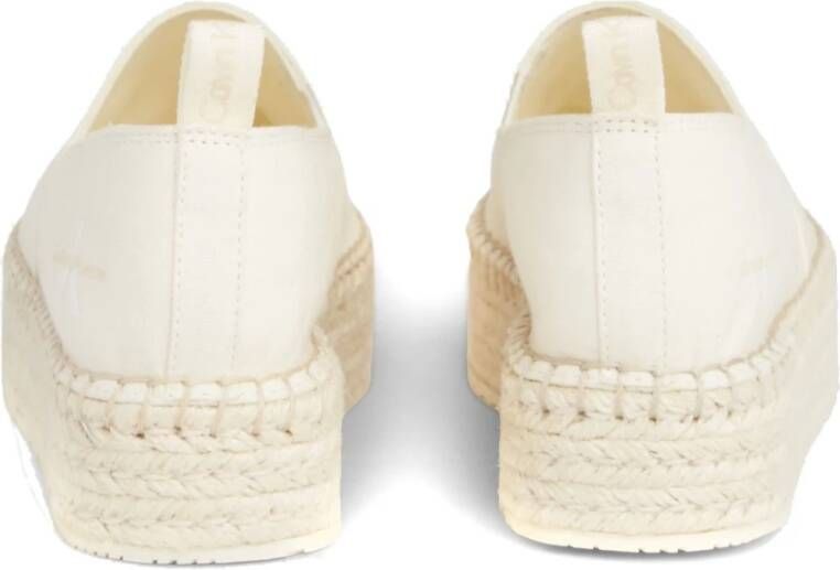 Calvin Klein Jeans Beige Espadrilles voor Vrouwen Beige Dames