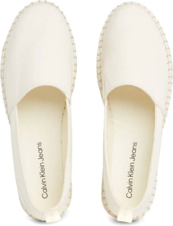 Calvin Klein Jeans Beige Espadrilles voor Vrouwen Beige Dames