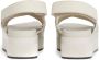 Calvin Klein Jeans Beige Open-Toe Sandalen met Gesp Strik Sluiting Beige Dames - Thumbnail 7