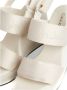 Calvin Klein Elegante Beige Sandalen Gekruiste Banden Beige Dames - Thumbnail 6