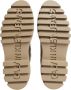 Calvin Klein Jeans Beige Veterschoen Flatform Enkellaarzen - Thumbnail 2