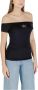 Calvin Klein Jeans Boot hals korte mouw top - Thumbnail 2