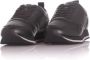 Calvin Klein Zwarte Leren Sneakers met Print Detail Black Heren - Thumbnail 5