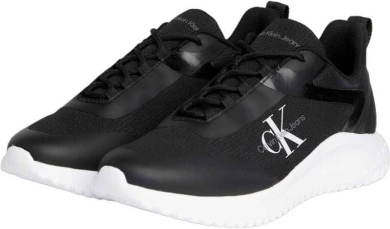 Calvin Klein Jeans Casual Zwarte Textiel Sneakers oor Heren