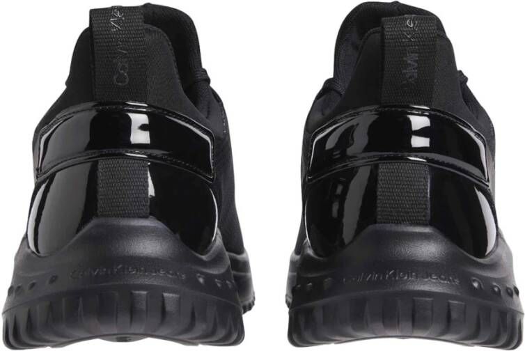 Calvin Klein Jeans Casual Zwarte Textiel Sneakers voor Heren Black Heren