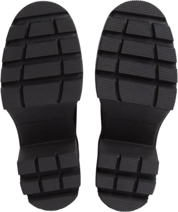 Calvin Klein Jeans Chunky Heeled Chelsea Boot Zwart