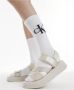 Calvin Klein Sandalen met klittenbandsluiting en elastiek - Thumbnail 11