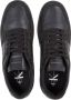 Calvin Klein Jeans Heren Leren Basket Cupsole Sneakers Black Heren - Thumbnail 4