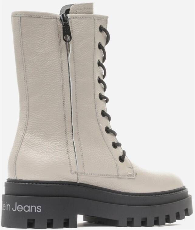 Calvin Klein Jeans High Boots Beige Dames