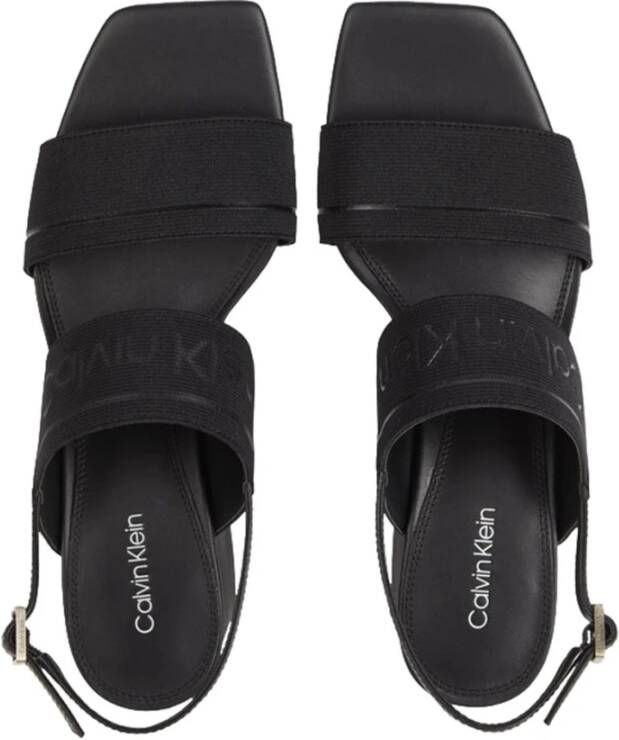 Calvin Klein Jeans High Heel Sandals Zwart Dames