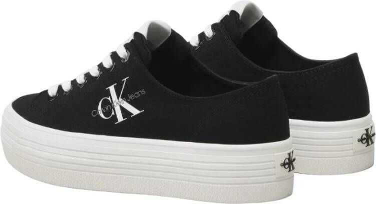 Calvin Klein Jeans Lage Sneakers Black Dames