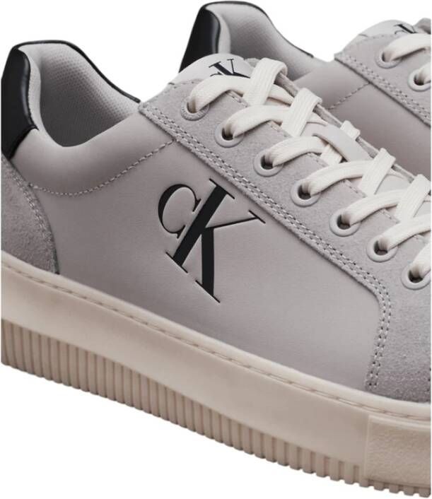 Calvin Klein Jeans Lage Sneakers Gray Heren