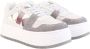 Calvin Klein Leren Sneaker Dames Herfst Winter Collectie Gray Dames - Thumbnail 12