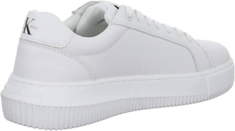 Calvin Klein Jeans Lage Sneakers White Dames