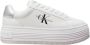 Calvin Klein Plateausneakers BOLD PLATF LOW LACE LTH ML MTL met zijlogo vrijetijdsschoen lage schoen veterschoen - Thumbnail 18