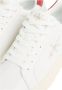 Calvin Klein Sportieve witte vetersneakers met print White Heren - Thumbnail 14