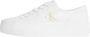 Calvin Klein Jeans Lente Zomer Dames Sneakers Collectie White Dames - Thumbnail 6