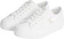 Calvin Klein Jeans Lente Zomer Dames Sneakers Collectie White Dames - Thumbnail 7