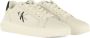 Calvin Klein Jeans Leren Chunky Cupsole Sneakers White Heren - Thumbnail 4