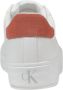 Calvin Klein Jeans Leren Dames Sneakers Lente Zomer Collectie White Dames - Thumbnail 6
