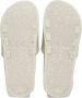 Calvin Klein Jeans Monogram Eggshell Creamy Pantoffels Beige Dames - Thumbnail 6