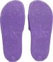 Calvin Klein Jeans Monogram Paarse Slippers Purple Dames - Thumbnail 6