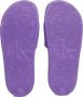 Calvin Klein Jeans Monogram Paarse Slippers Purple Dames - Thumbnail 11