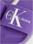 Calvin Klein Jeans Monogram Paarse Slippers Purple Dames - Thumbnail 7