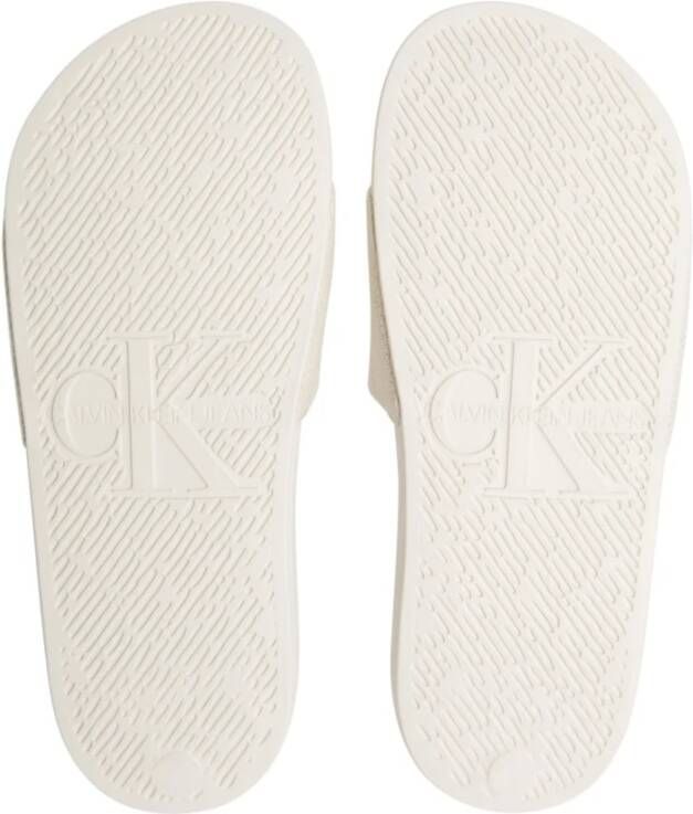 Calvin Klein Jeans Monogram Slippers