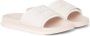 Calvin Klein Jeans Peach Blush White Monogram Slippers Beige Dames - Thumbnail 4