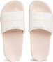 Calvin Klein Jeans Peach Blush White Monogram Slippers Beige Dames - Thumbnail 5