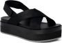 Calvin Klein Jeans 6cm Hak Polyethyleen Dames Sandalen Collectie Black Dames - Thumbnail 5