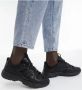Calvin Klein Retro Tennis Lace Up Heren Sneakers Zwart - Thumbnail 3