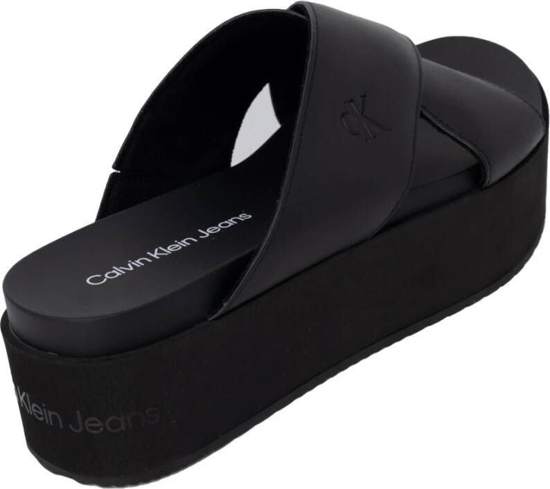 Calvin Klein Jeans Sandals Black Dames