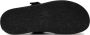 Calvin Klein Jeans Zwarte Dubbele Bar Platte Sandaal Black Heren - Thumbnail 19