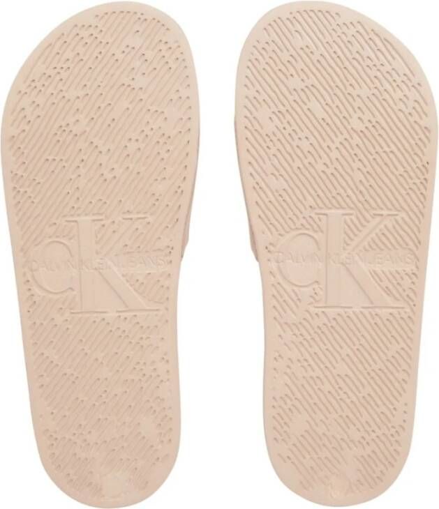 Calvin Klein Jeans Slippers Roze Dames