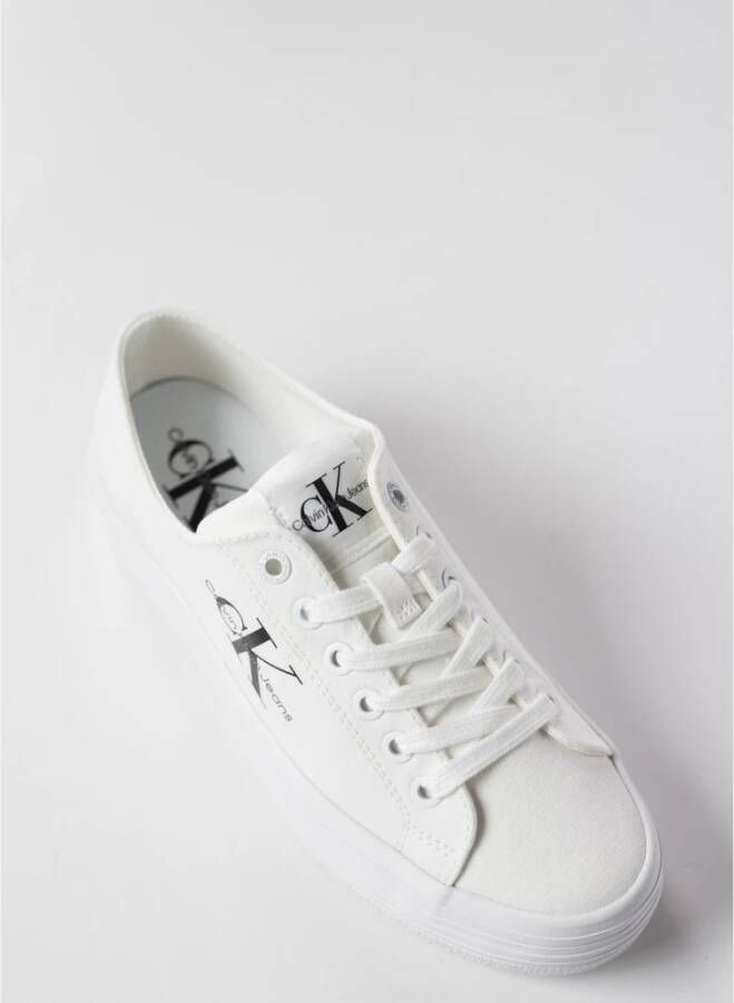 Calvin Klein Jeans Sneakers Wit Dames