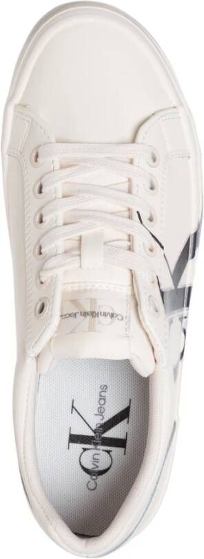 Calvin Klein Jeans Sneakers Wit Dames