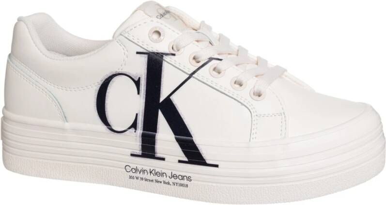 Calvin Klein Jeans Sneakers Wit Dames