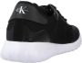 Calvin Klein Jeans Zwarte casual textiel damessneakers Black Dames - Thumbnail 5