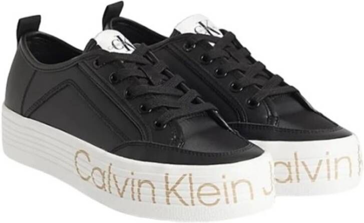 Calvin Klein Jeans Sneakers Zwart Dames